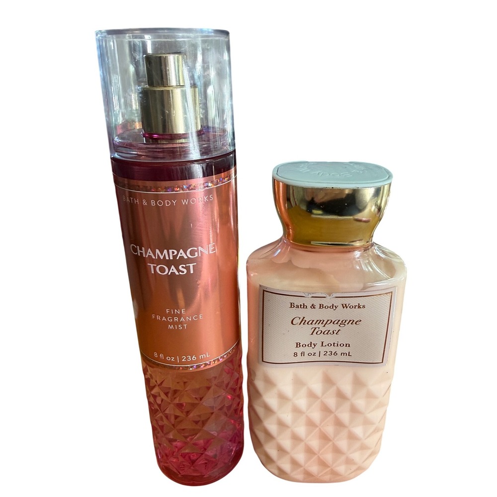 Bath & Body Works Champagne Toast Body Lotion and Fine Fragrance Mist